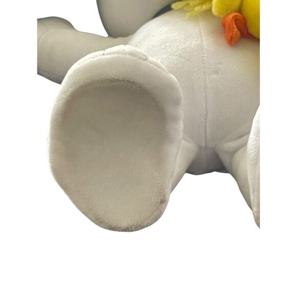 Peanuts Kids White Black Snoopy & Woodstock Pilgrim Side-stepper Music Plush OS - Picture 10 of 13